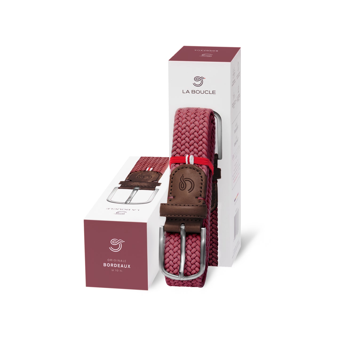 La Boucle La Boucle Mono Bordeaux Woven Belt Woven Belt