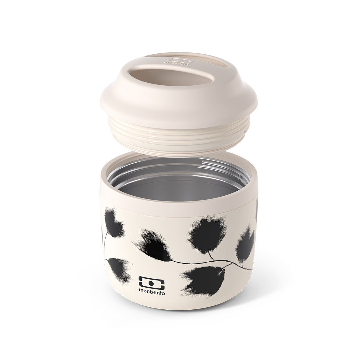 Monbento MB Element Graphic (550ml) Plume Insulated Lunch Box Insulated Lunch Box