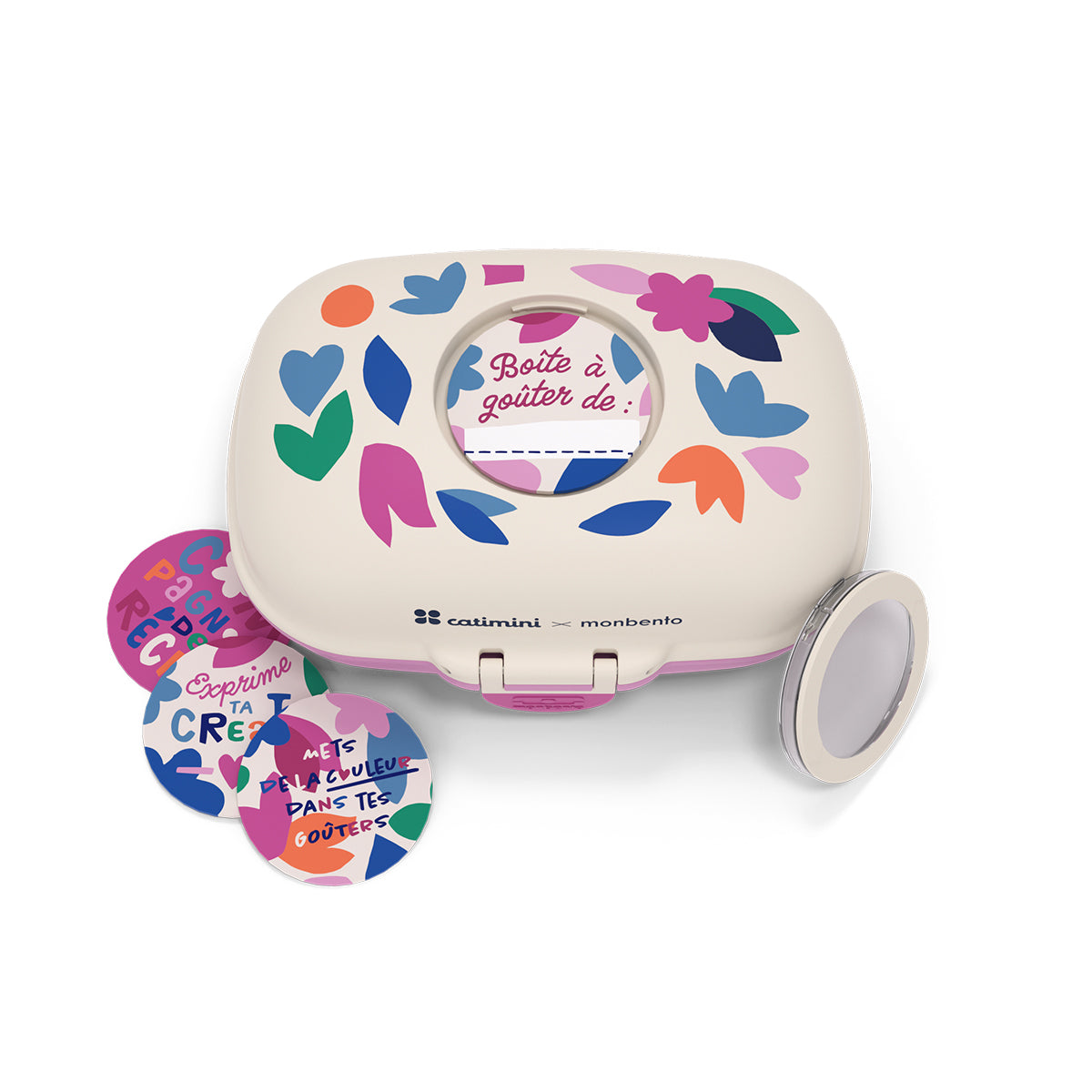 Monbento MB Gram Catimini Cream Cut Paper Snack Box Snack Box