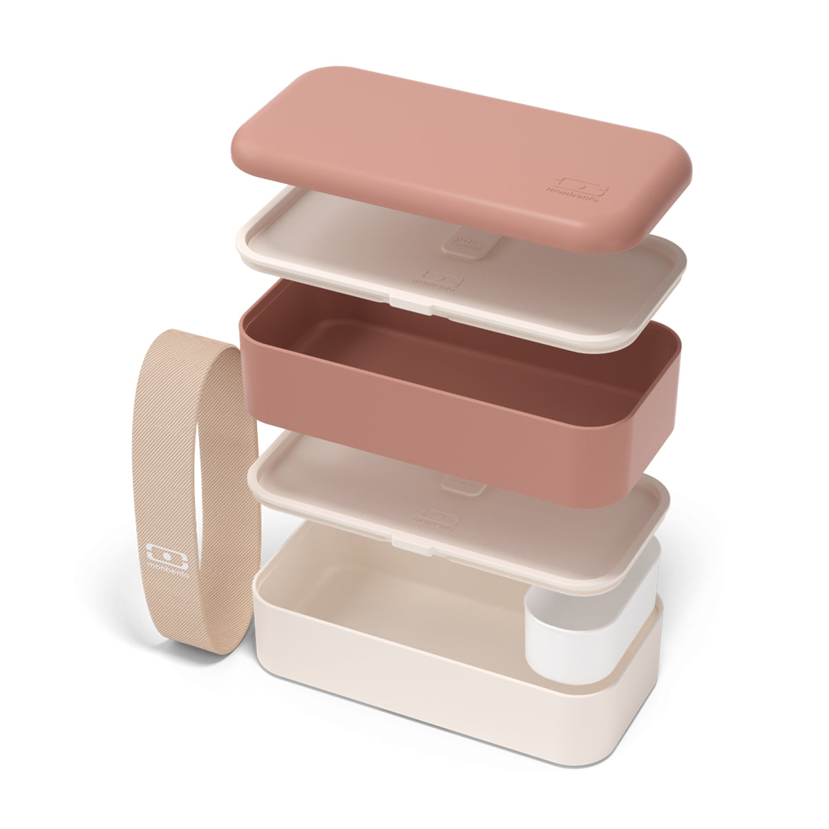 Monbento MB Original Pink Moka Lunch Box Lunch Box