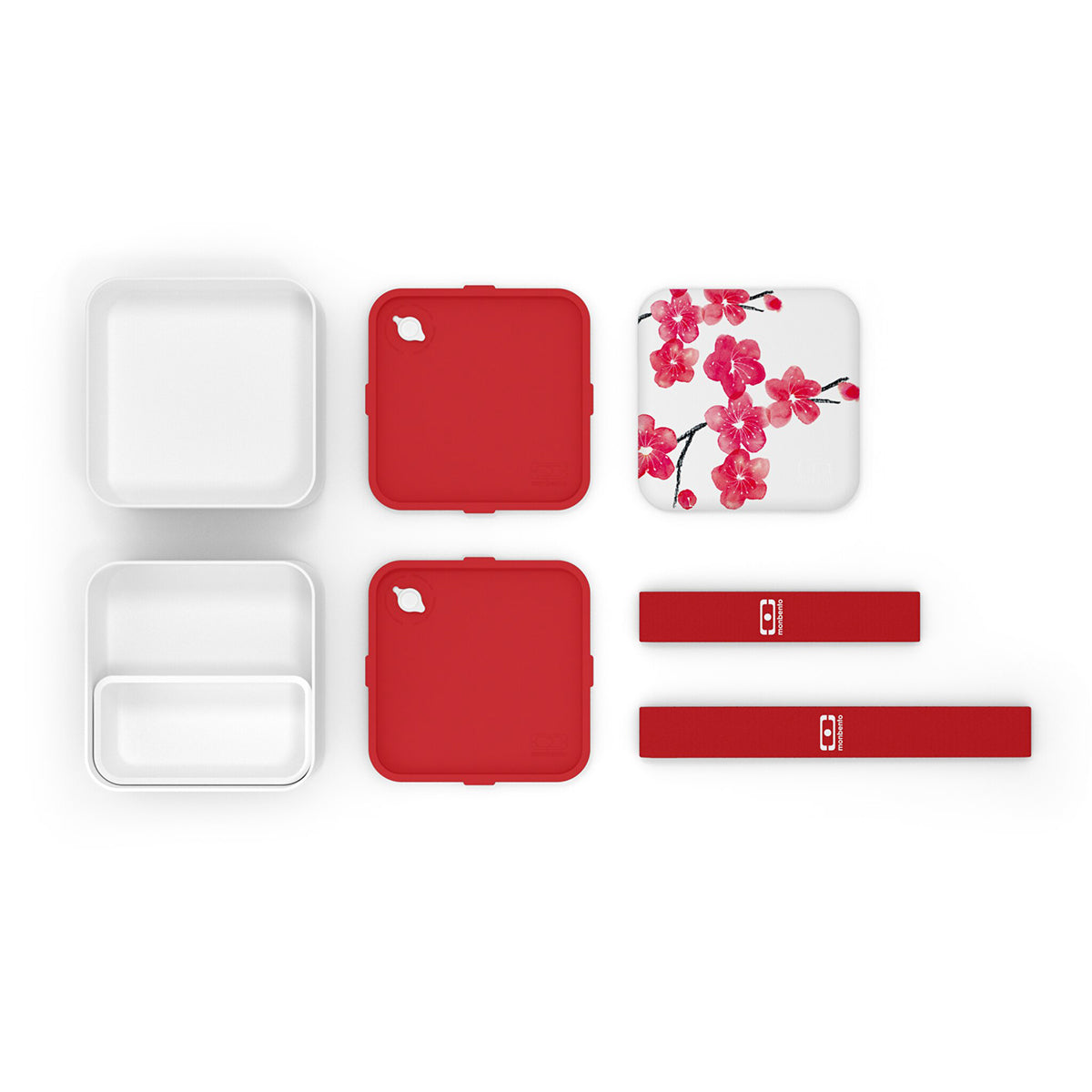 Monbento MB Square Graphic v1 Blossom Lunch Box Lunch Box