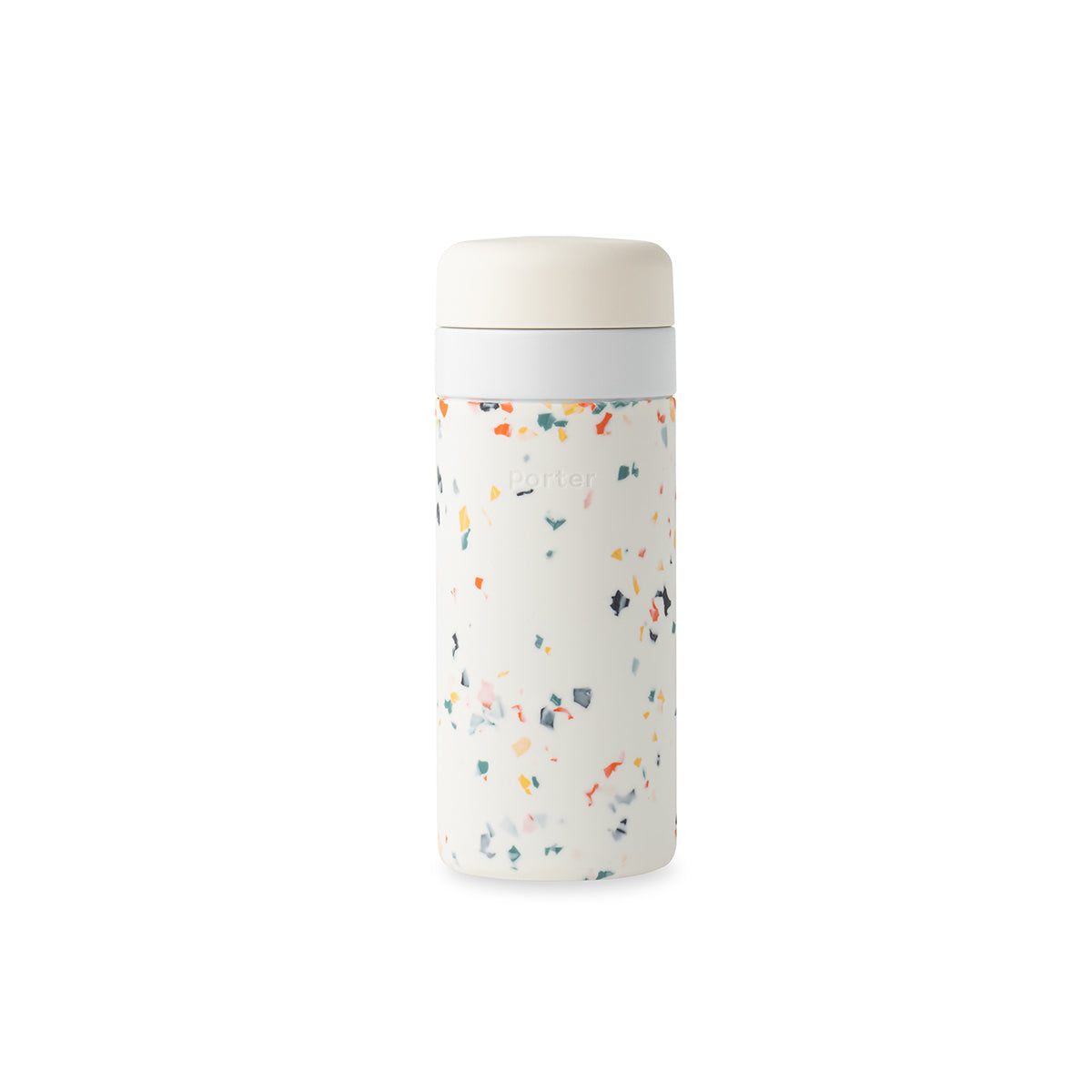 W&P Insulated Bottle Terrazzo 475ml Cream