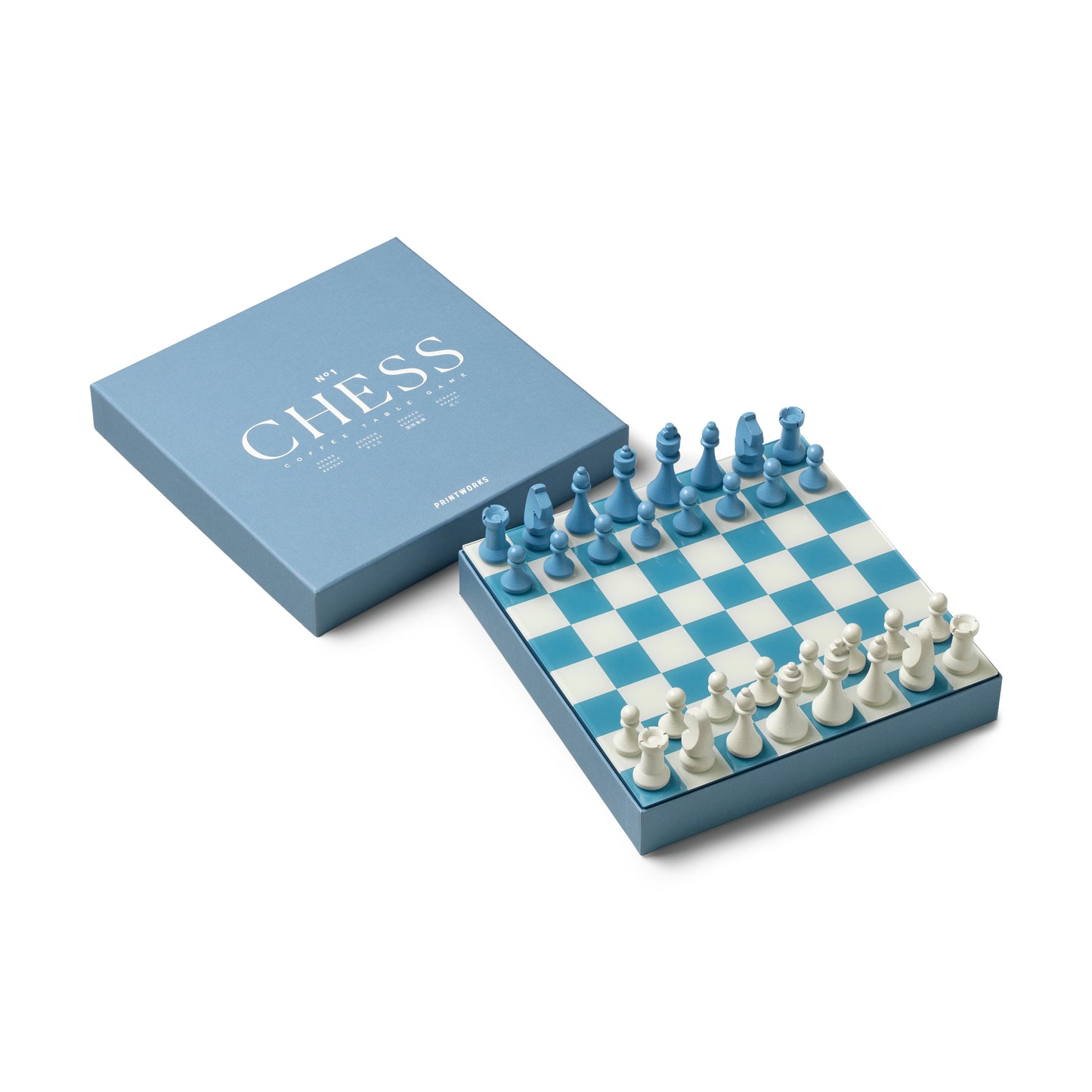 Printworks Classic Games Chess Dusty Blue