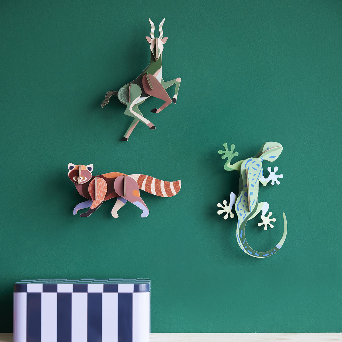 Studio Roof Wall Art Jungle Animals (B7) Gecko