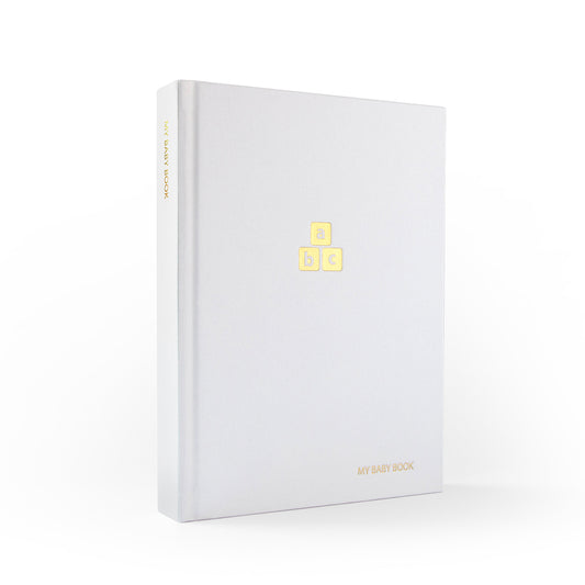 Suck UK My Baby Book White Journal Journal