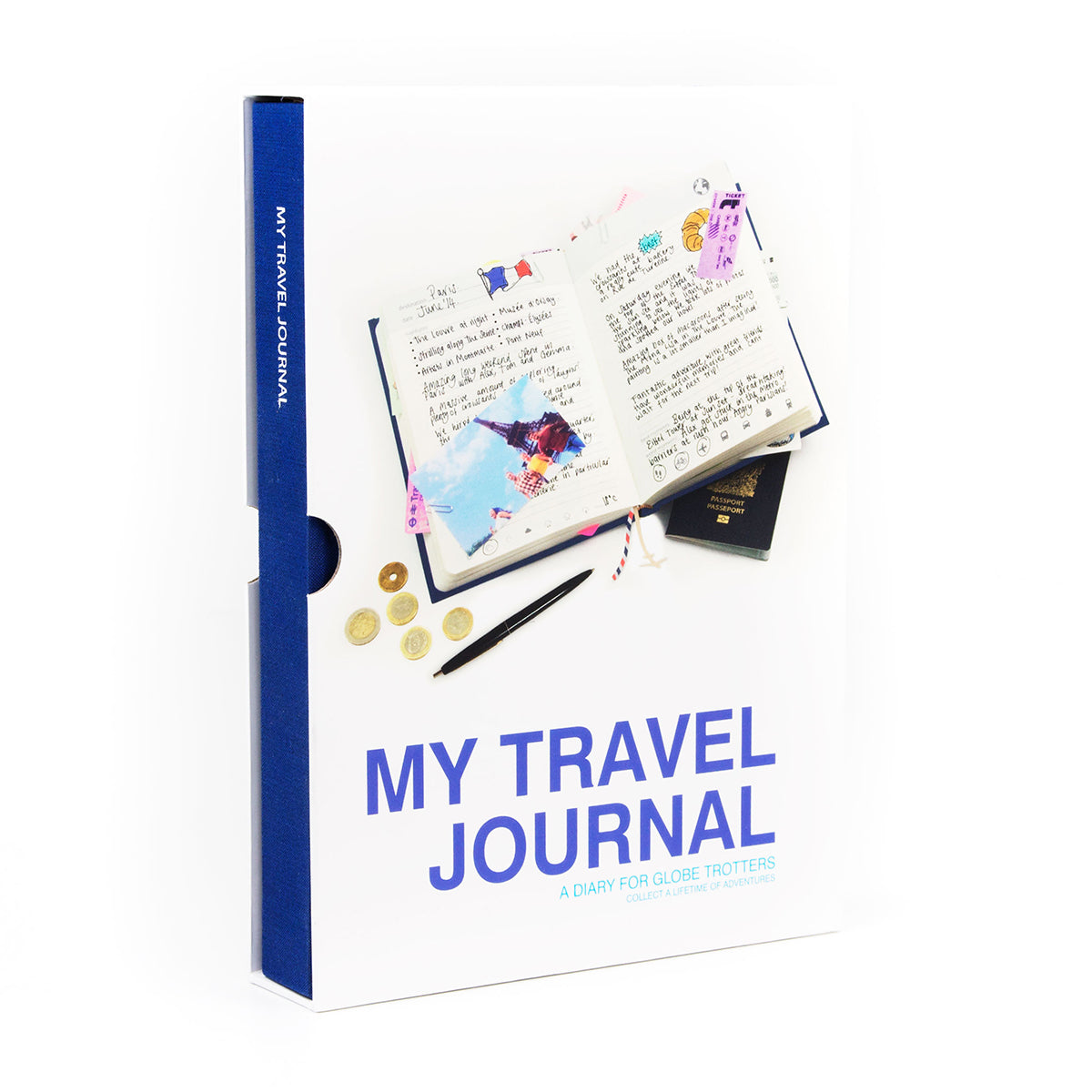 Suck UK My Travel Journal Blue