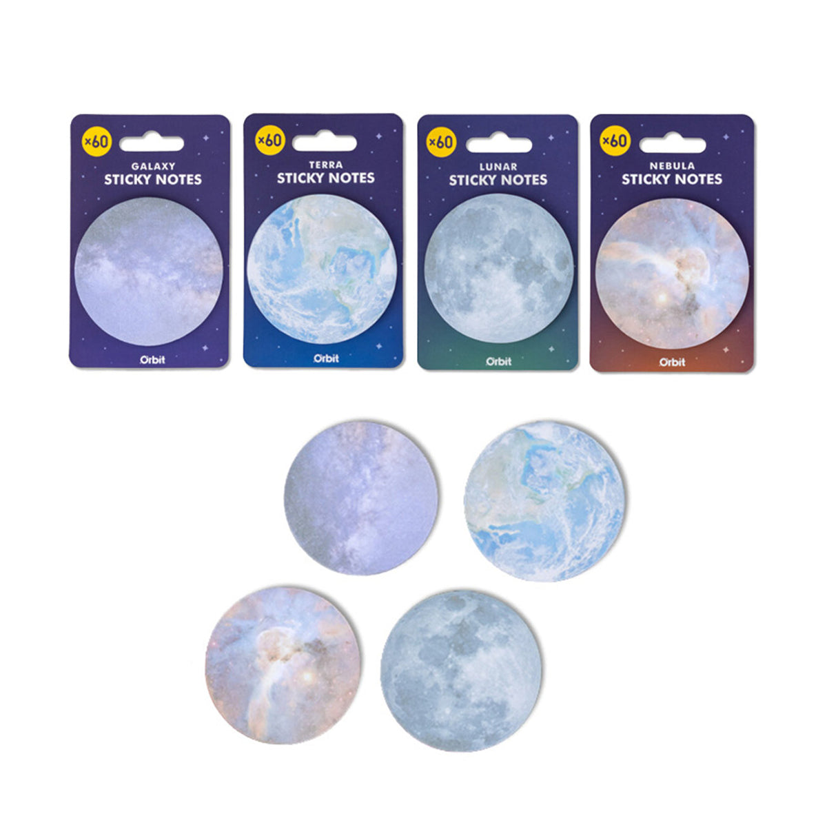 Suck UK Sticky Notes Planets