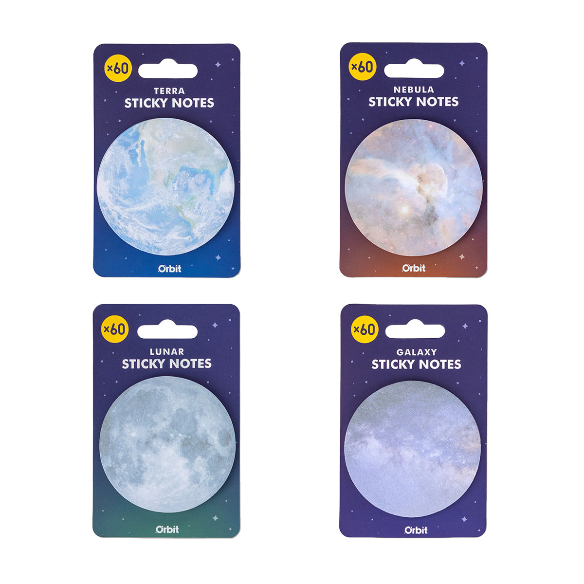 Suck UK Sticky Notes Planets