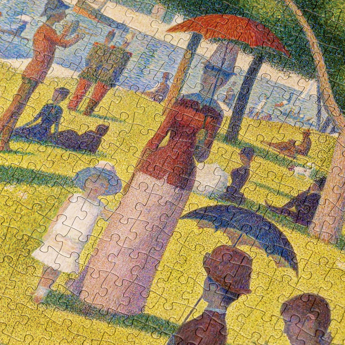 Today Is Art Day Art Puzzle Georges Seurat Sunday Afternoon