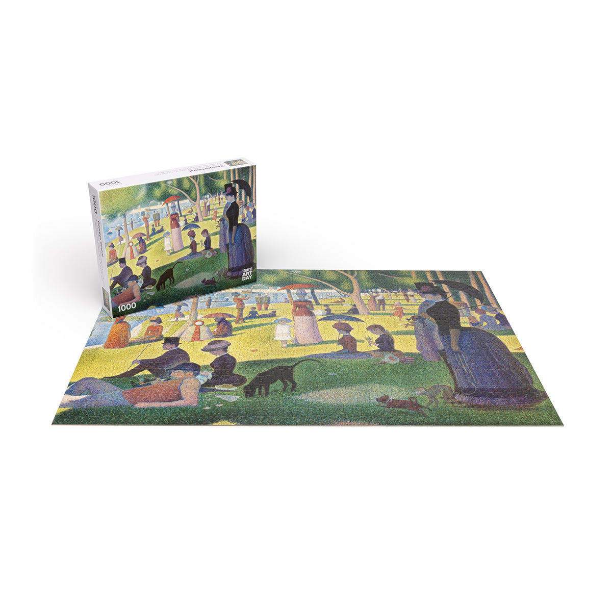 Today Is Art Day Art Puzzle Georges Seurat Sunday Afternoon