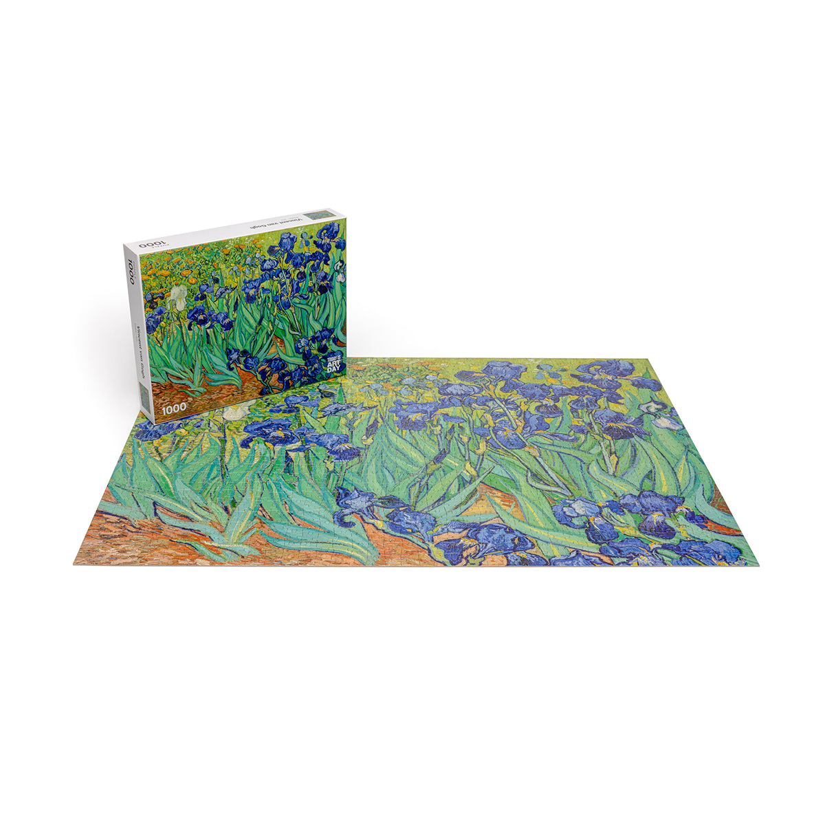 Today Is Art Day Art Puzzle Vincent Van Gogh Irises
