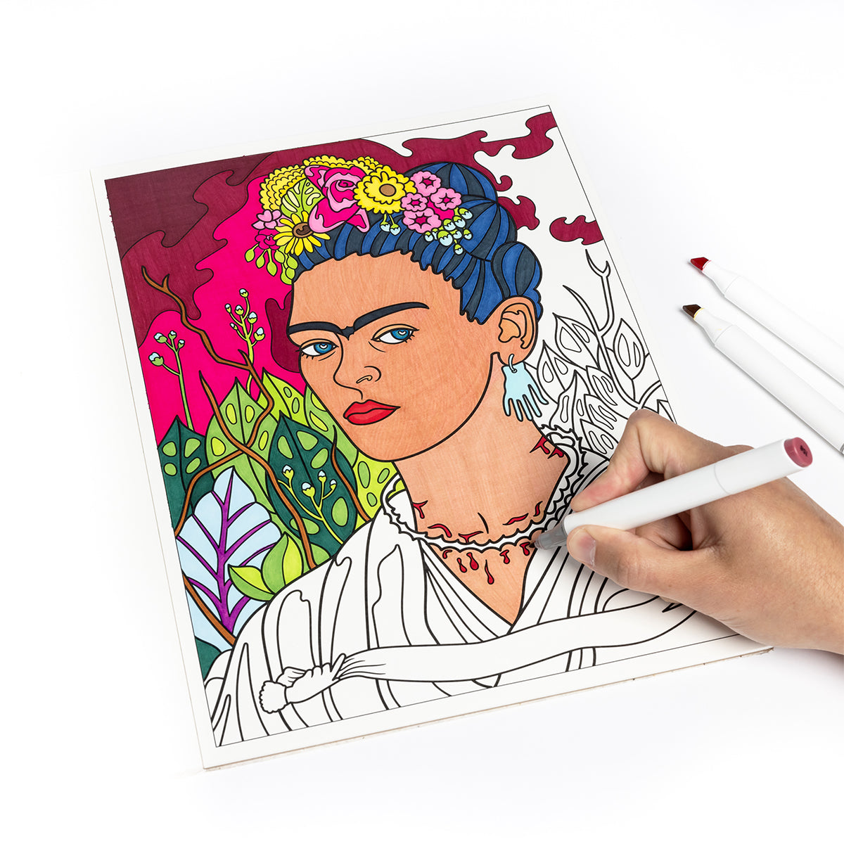 Today Is Art Day Colouring Book Frida Kahlo