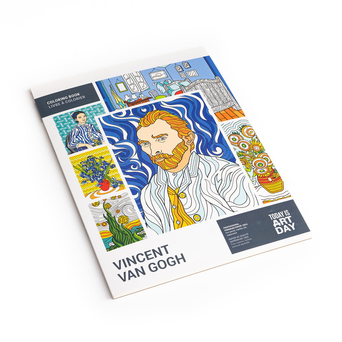 Today Is Art Day Colouring Book Vincent Van Gogh
