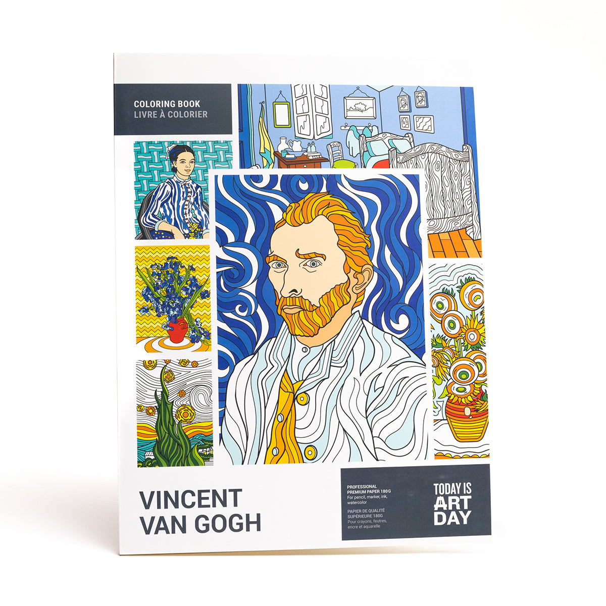 Today Is Art Day Colouring Book Vincent Van Gogh