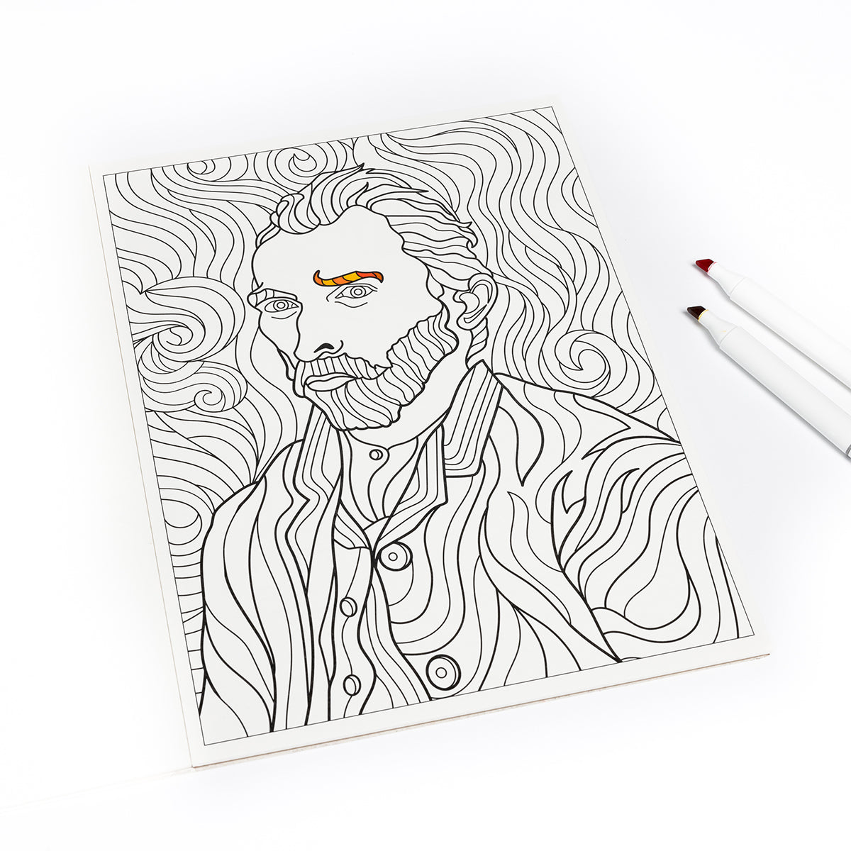 Today Is Art Day Colouring Book Vincent Van Gogh
