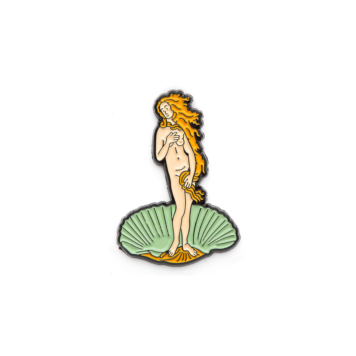 Today Is Art Day Enamel Pin Botticelli Birth of Venus