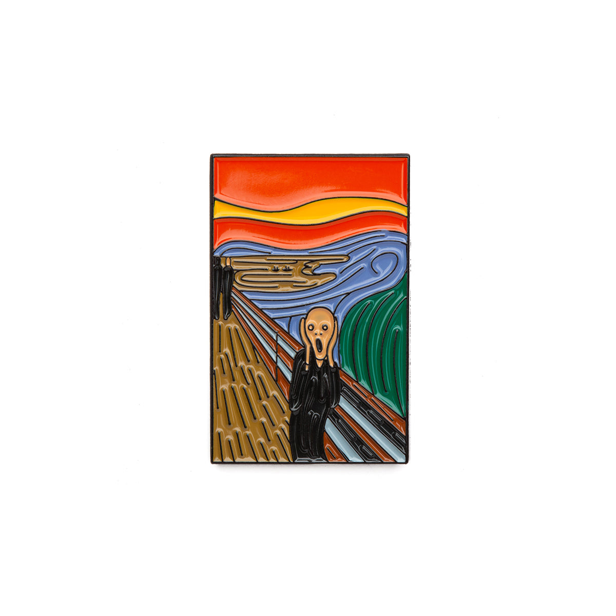 Today Is Art Day Enamel Pin Edvard Munch The Scream