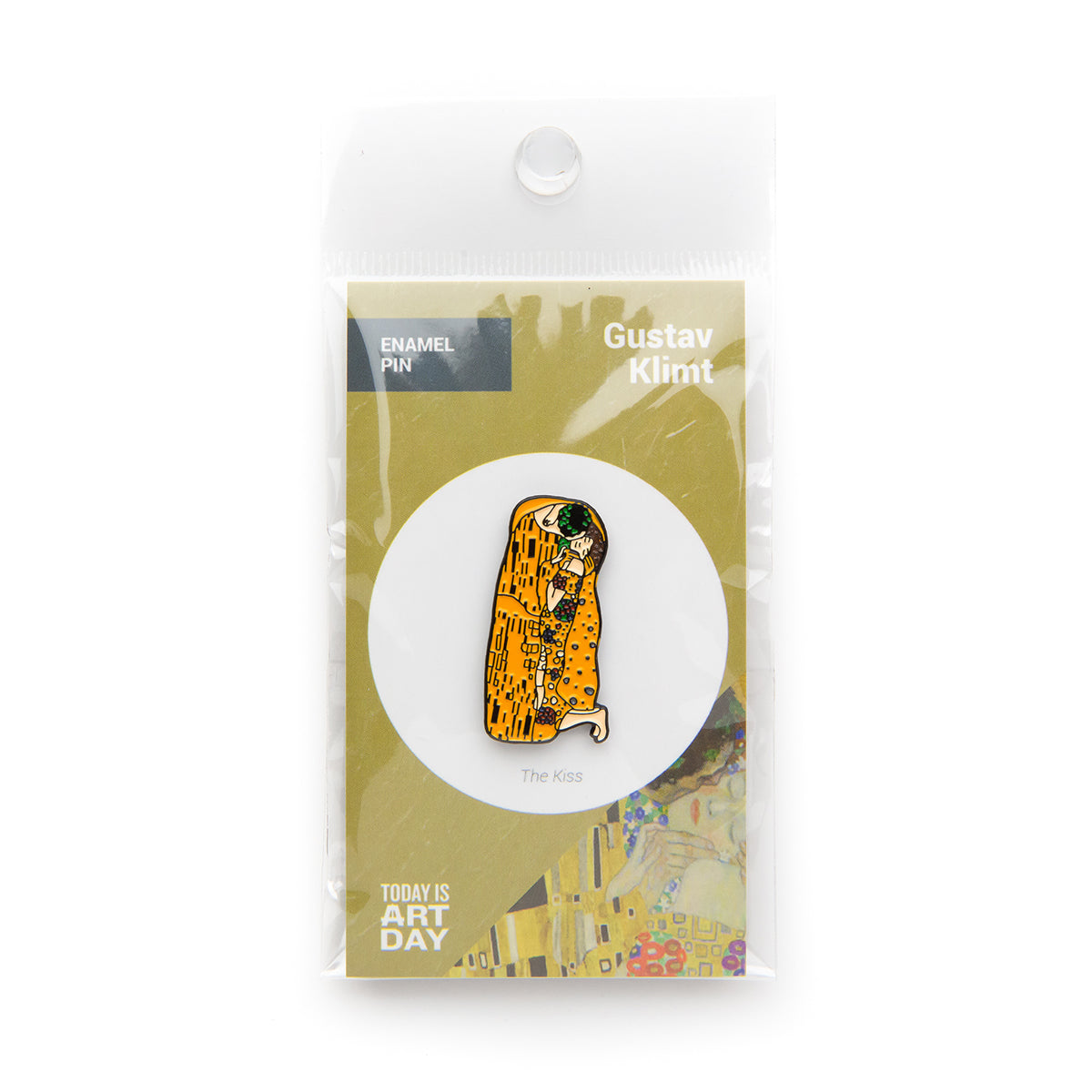 Today Is Art Day Enamel Pin Gustav Klimt The Kiss