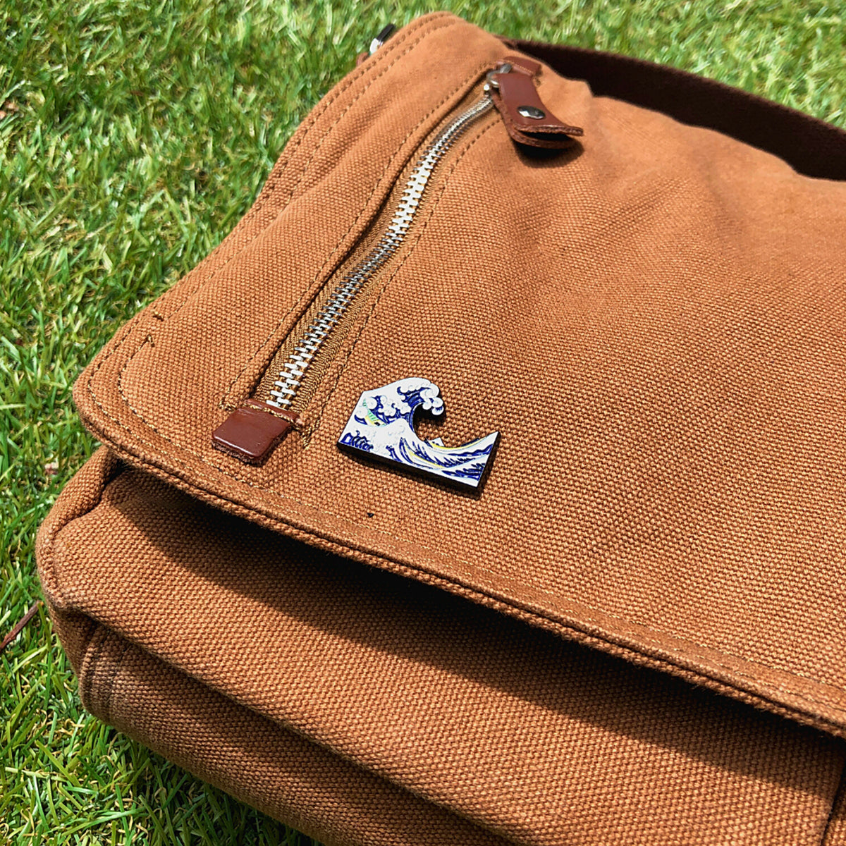 Today Is Art Day Enamel Pin Hokusai The Great Wave