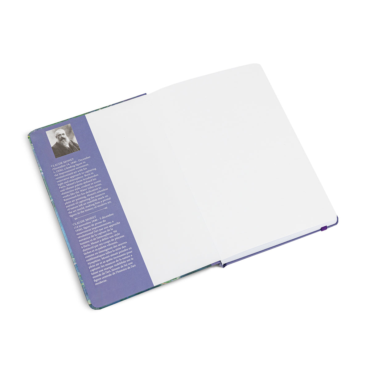 Today Is Art Day Journal Claude Monet Water Lilies