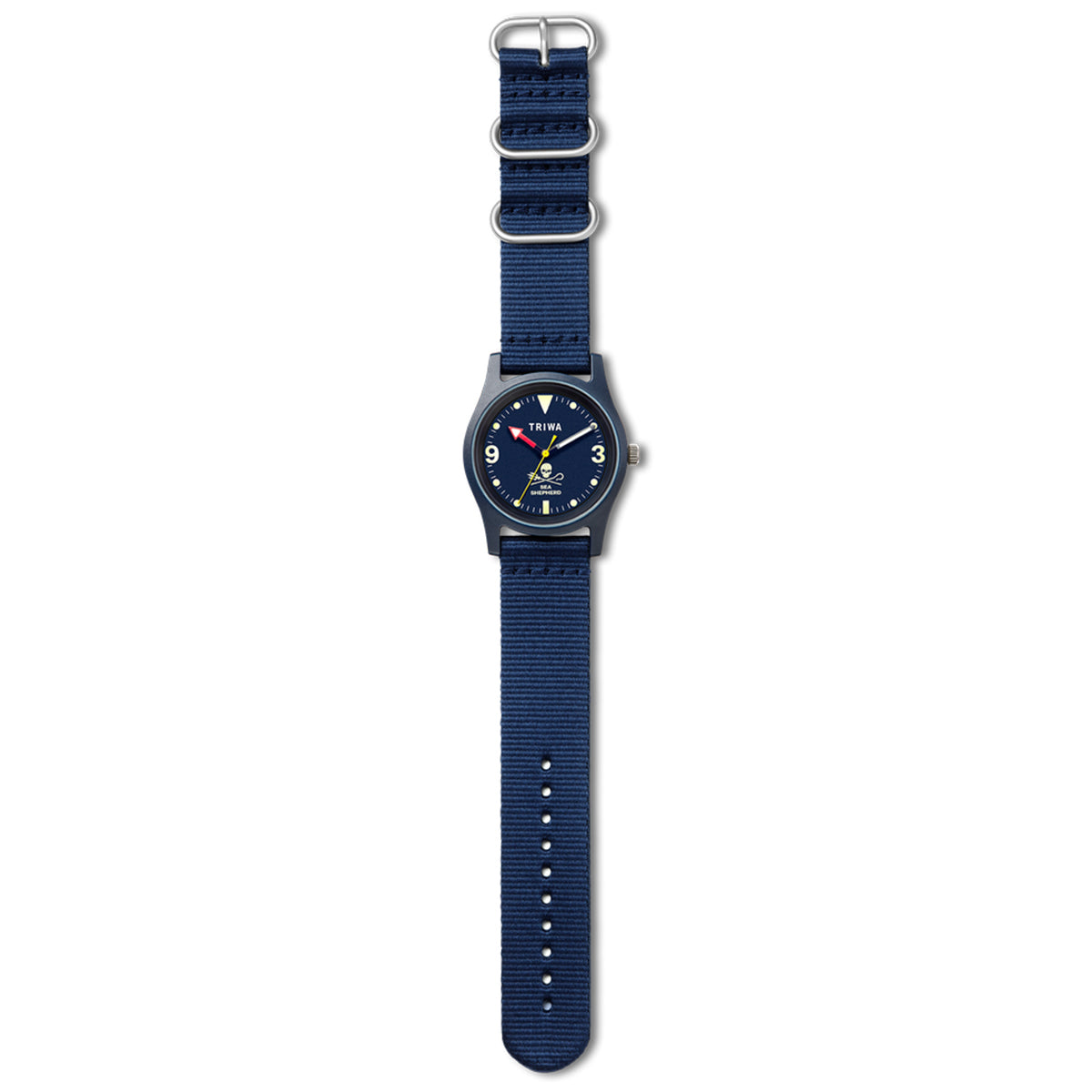 TRIWA Time for Oceans Sea Shepherd Deep Blue Watch Watch