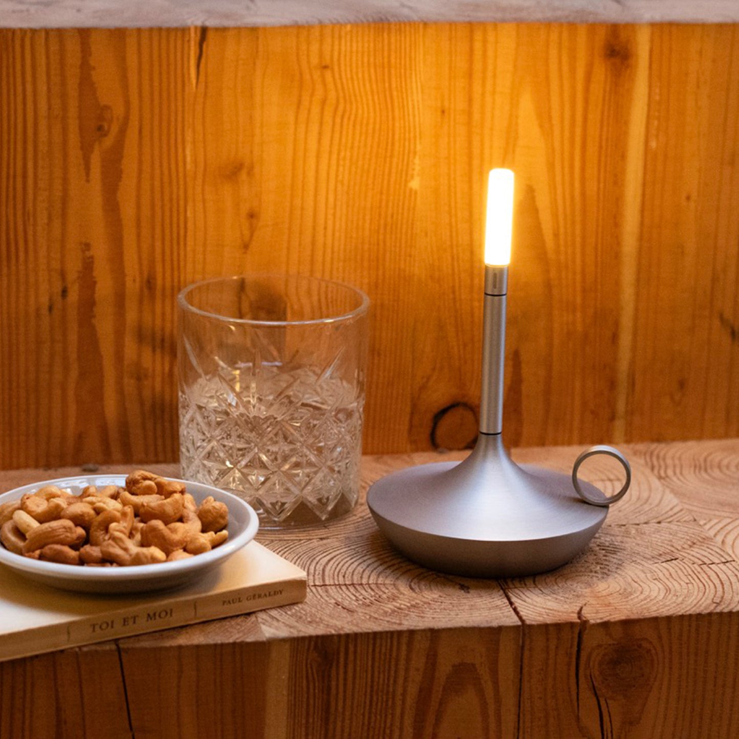 Wick Wick S Aluminium LED Candlestick Lamp LED Candlestick Lamp