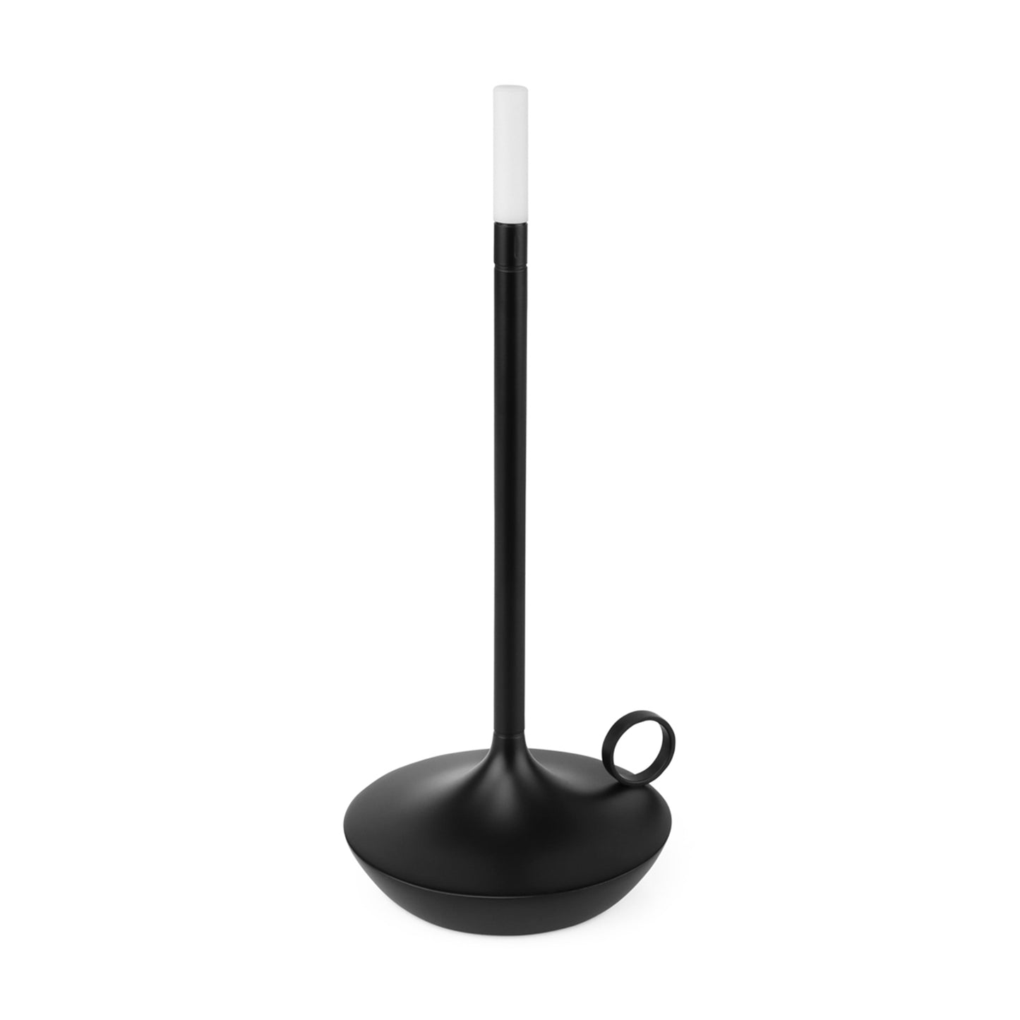 Wick Wick Black LED Candlestick Lamp LED Candlestick Lamp