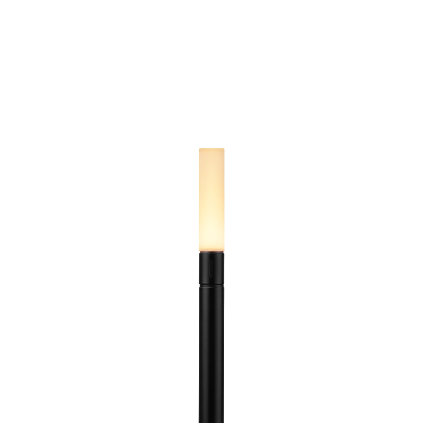 Wick Wick Black LED Candlestick Lamp LED Candlestick Lamp