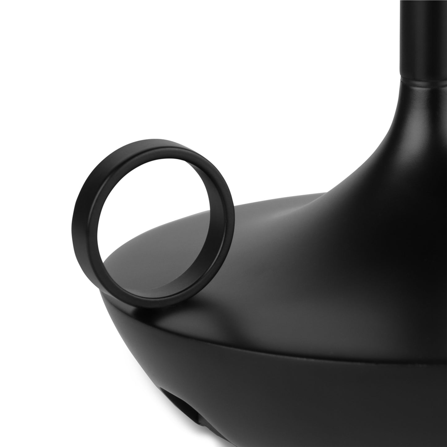 Wick Wick Black LED Candlestick Lamp LED Candlestick Lamp