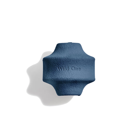 Wild One Dog Toy Twist Toss Small Navy