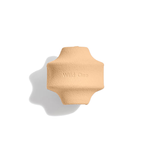 Wild One Dog Toy Twist Toss Small Tan
