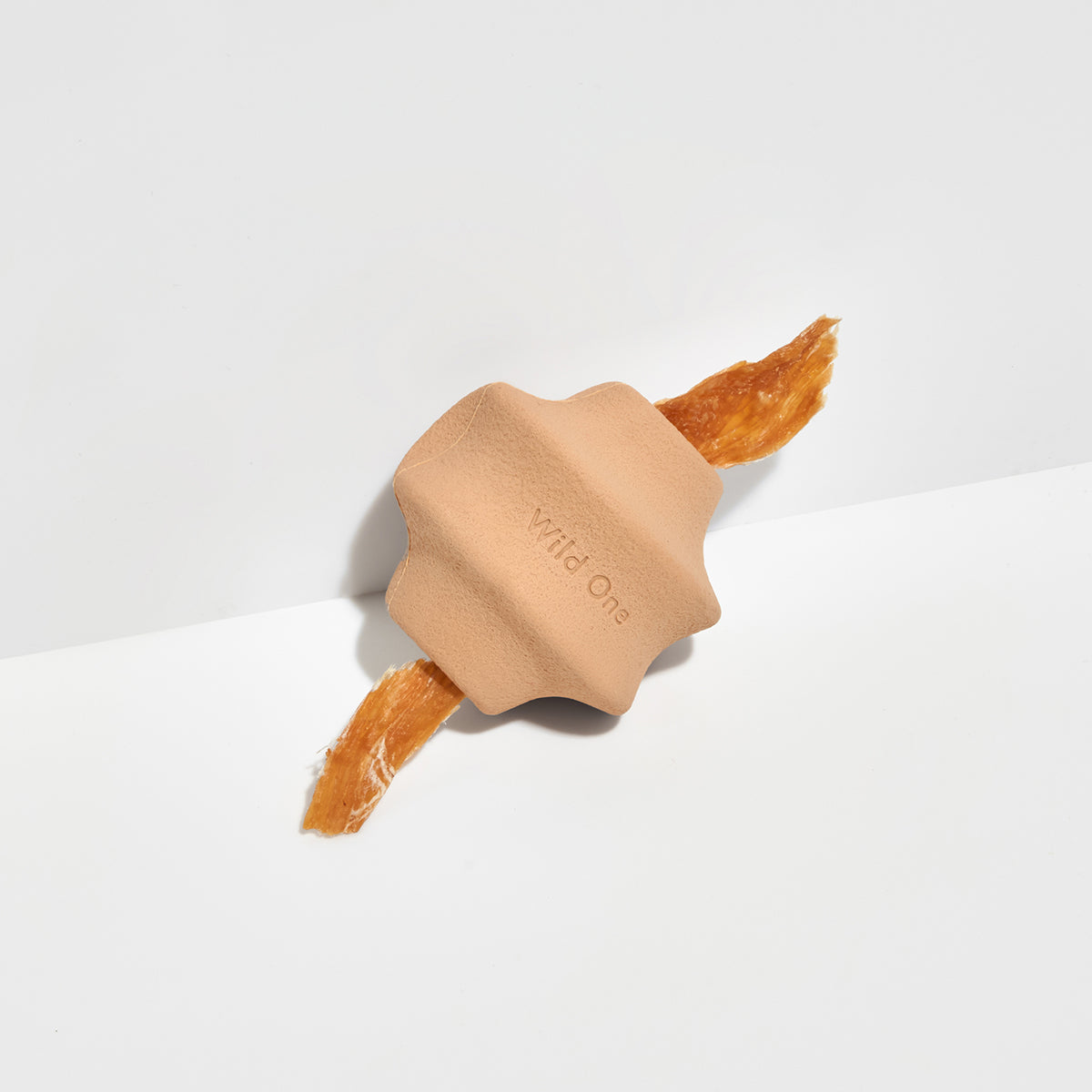 Wild One Dog Toy Twist Toss Small Tan