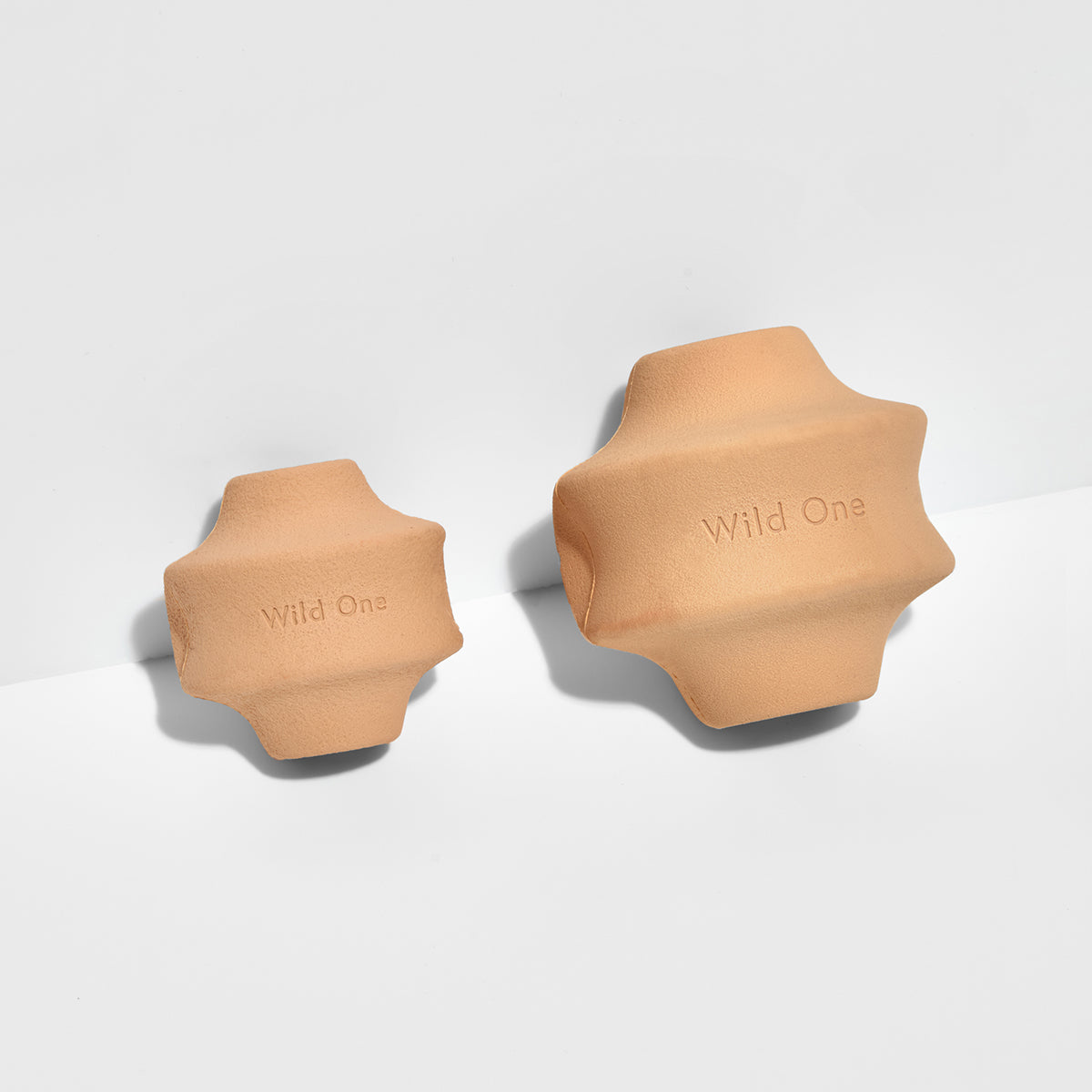 Wild One Dog Toy Twist Toss Small Tan