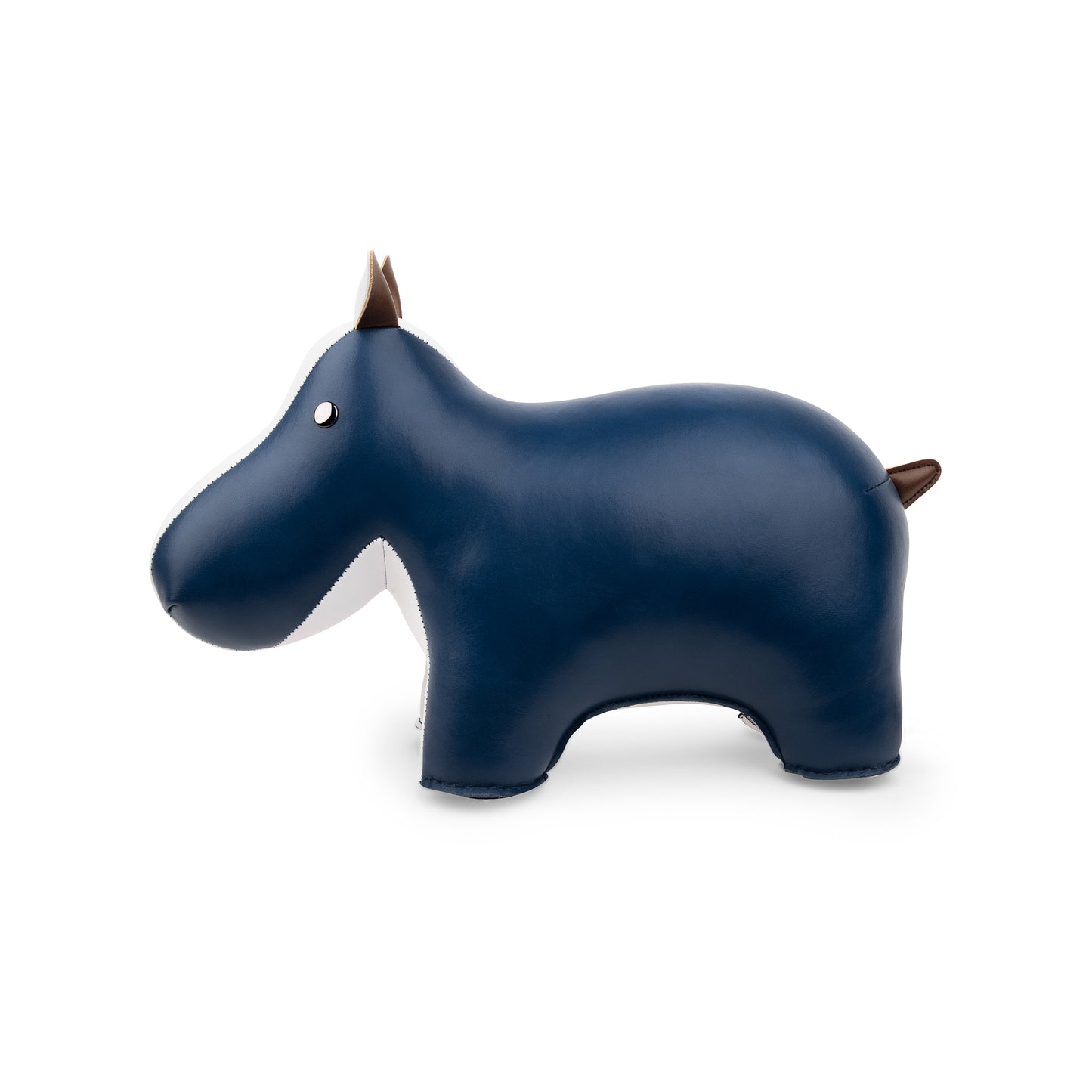 Zuny Bookend Classic Hippo Midnight Blue