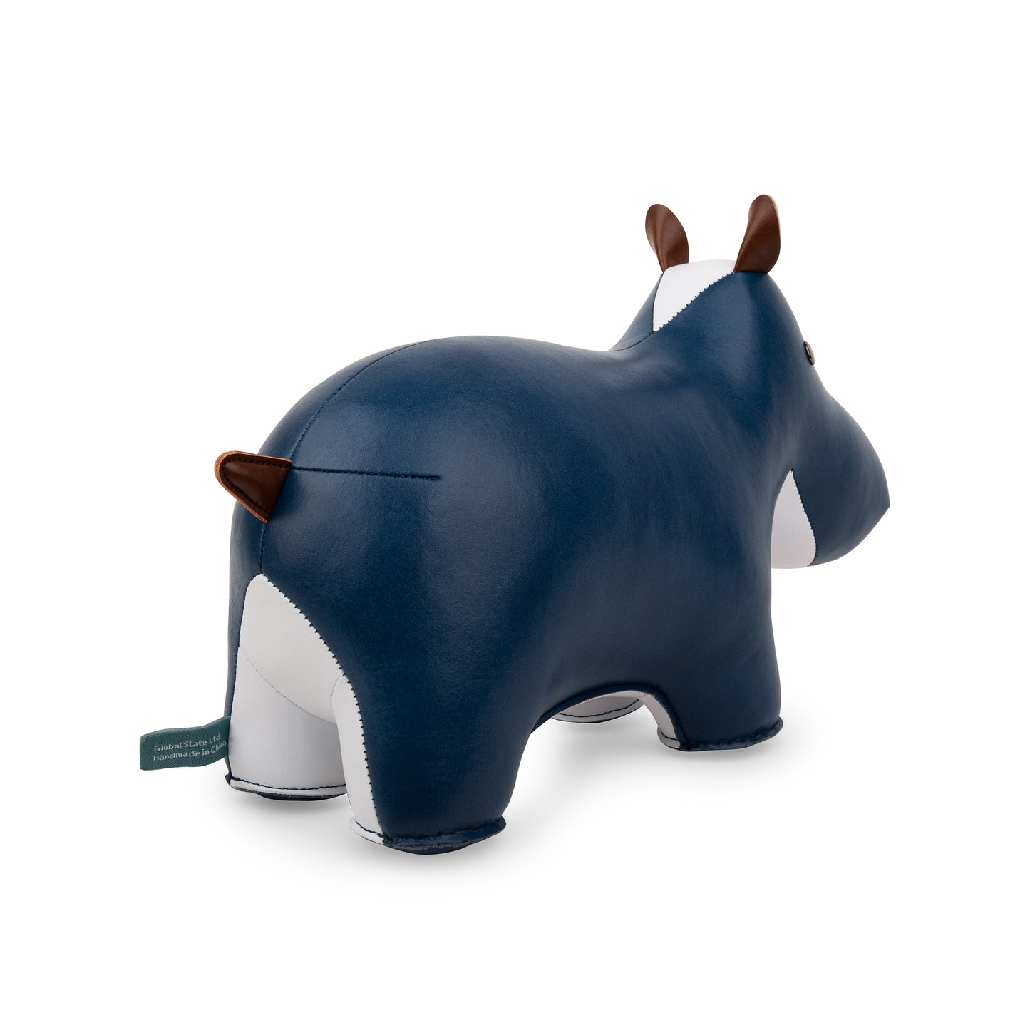 Zuny Bookend Classic Hippo Midnight Blue