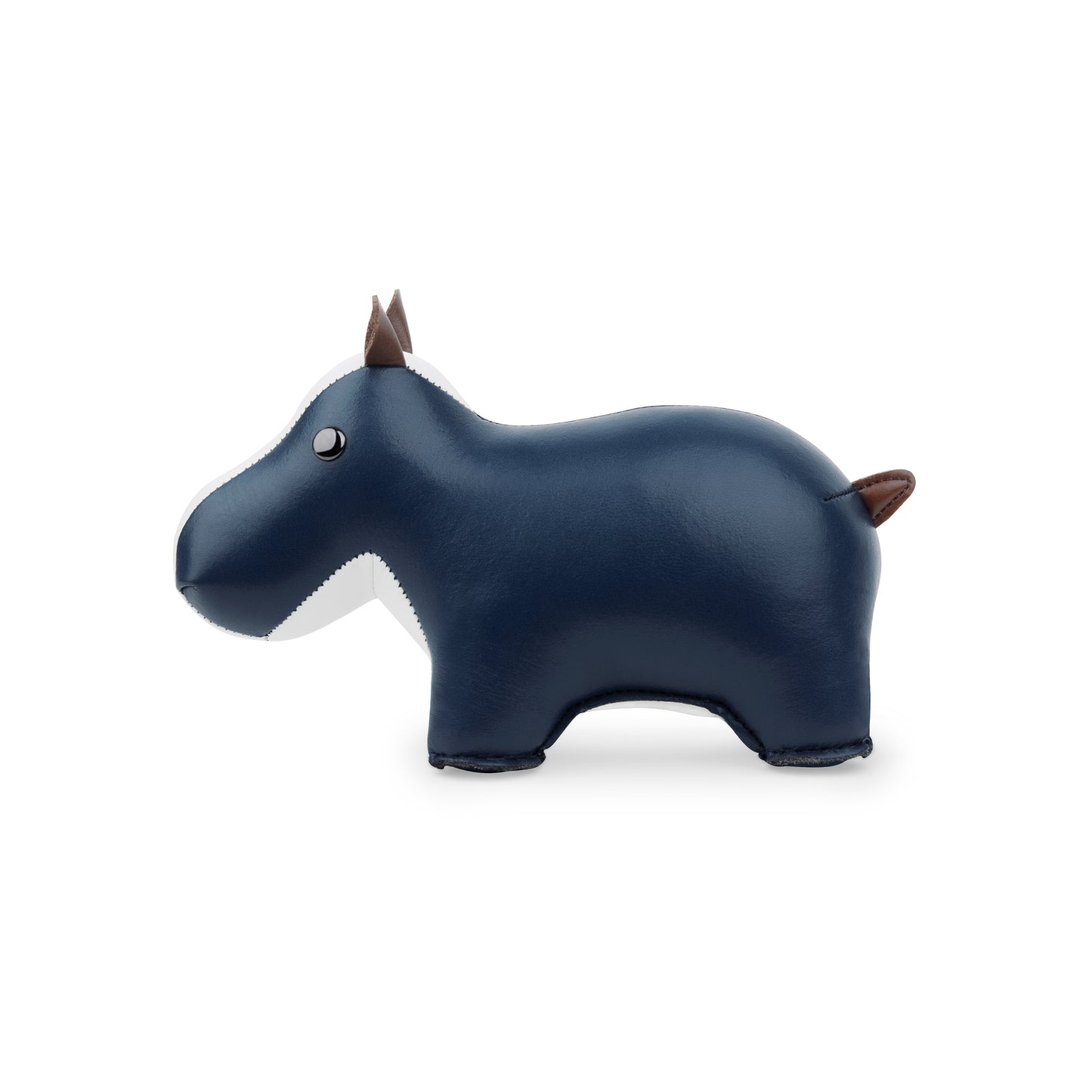 Zuny Paperweight Classic Hippo Midnight Blue