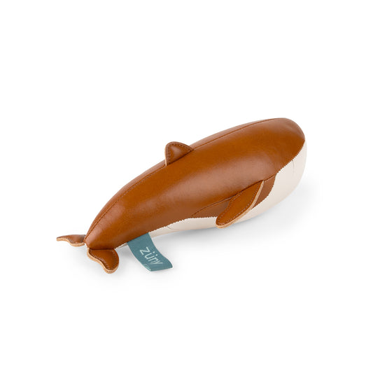 Paperweight Whale Wave Tan
