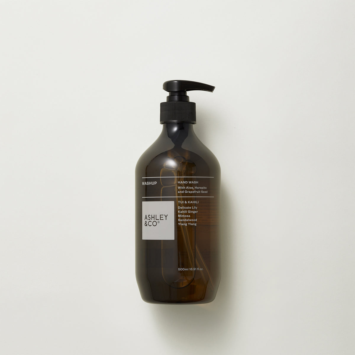 Ashley & Co Washup 500ml Tui & Kahili Hand Wash Hand Wash