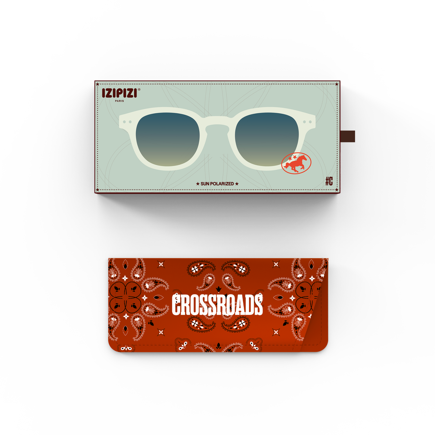 IZIPIZI Sun Collection C Polarised Crossroads Green Fields