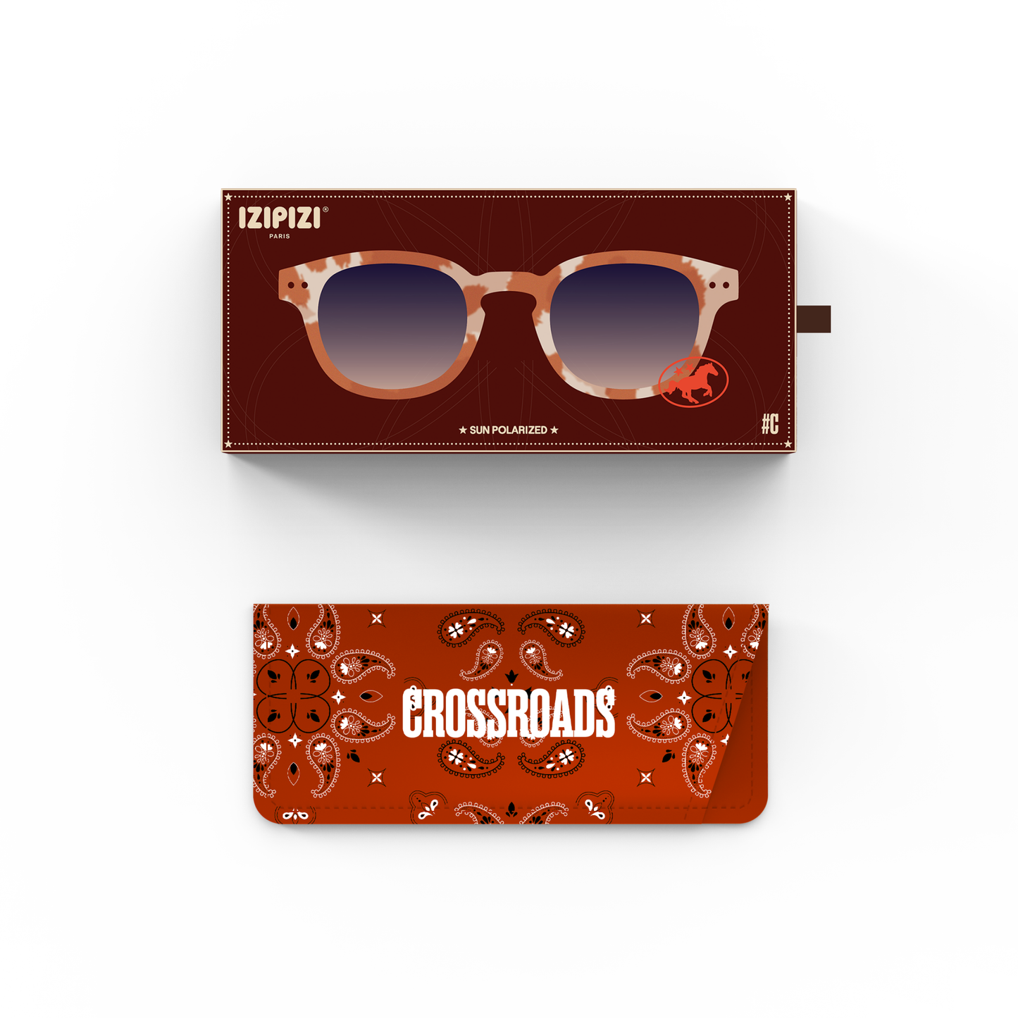 IZIPIZI Sun Collection C Polarised Crossroads Wild Hooves