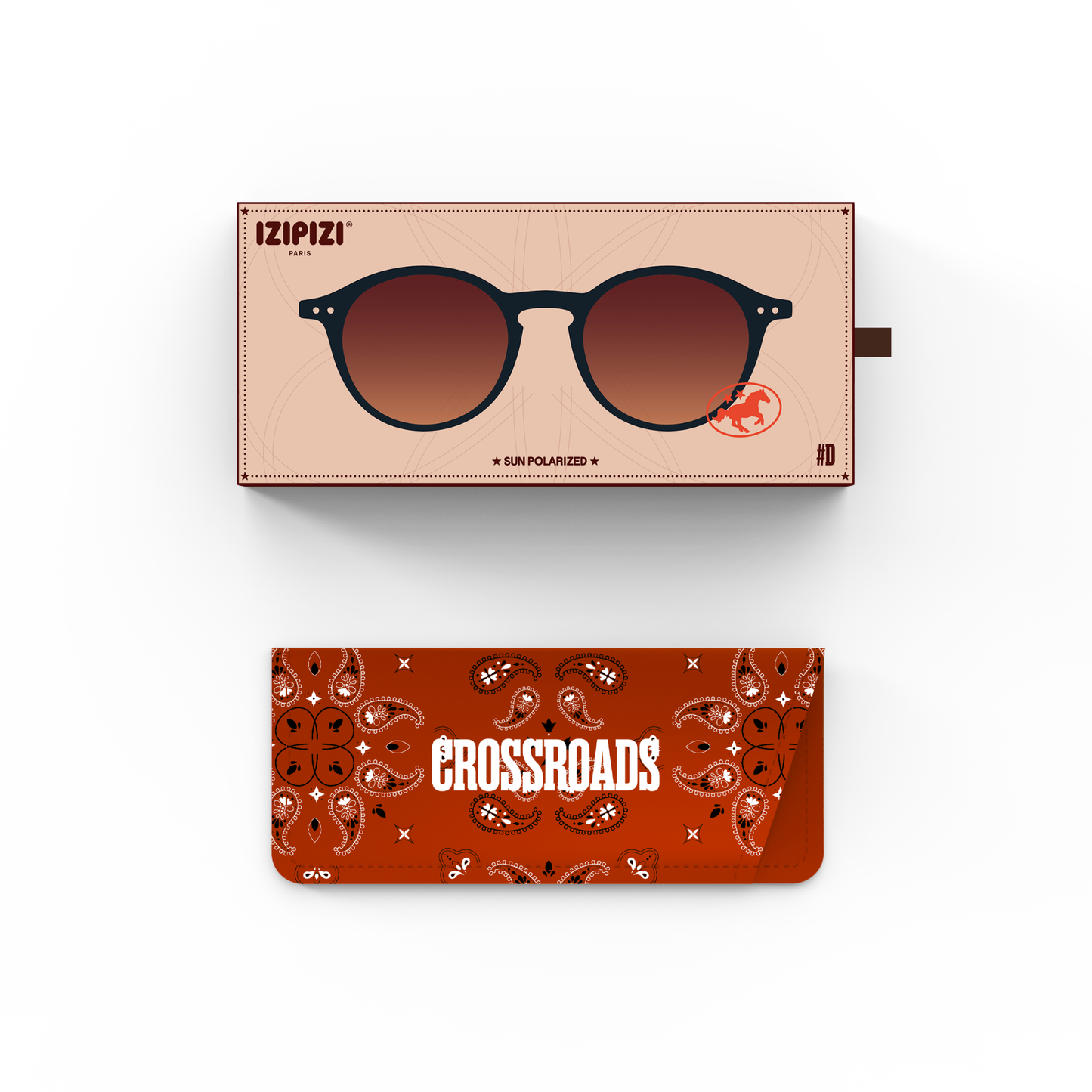 IZIPIZI Sun Collection D Polarised Crossroads Black Road