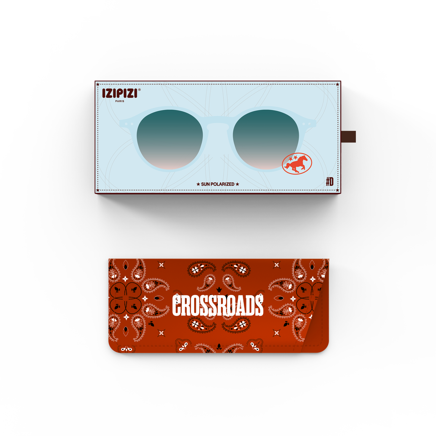 IZIPIZI Sun Collection D Polarised Crossroads Turquoise Stone