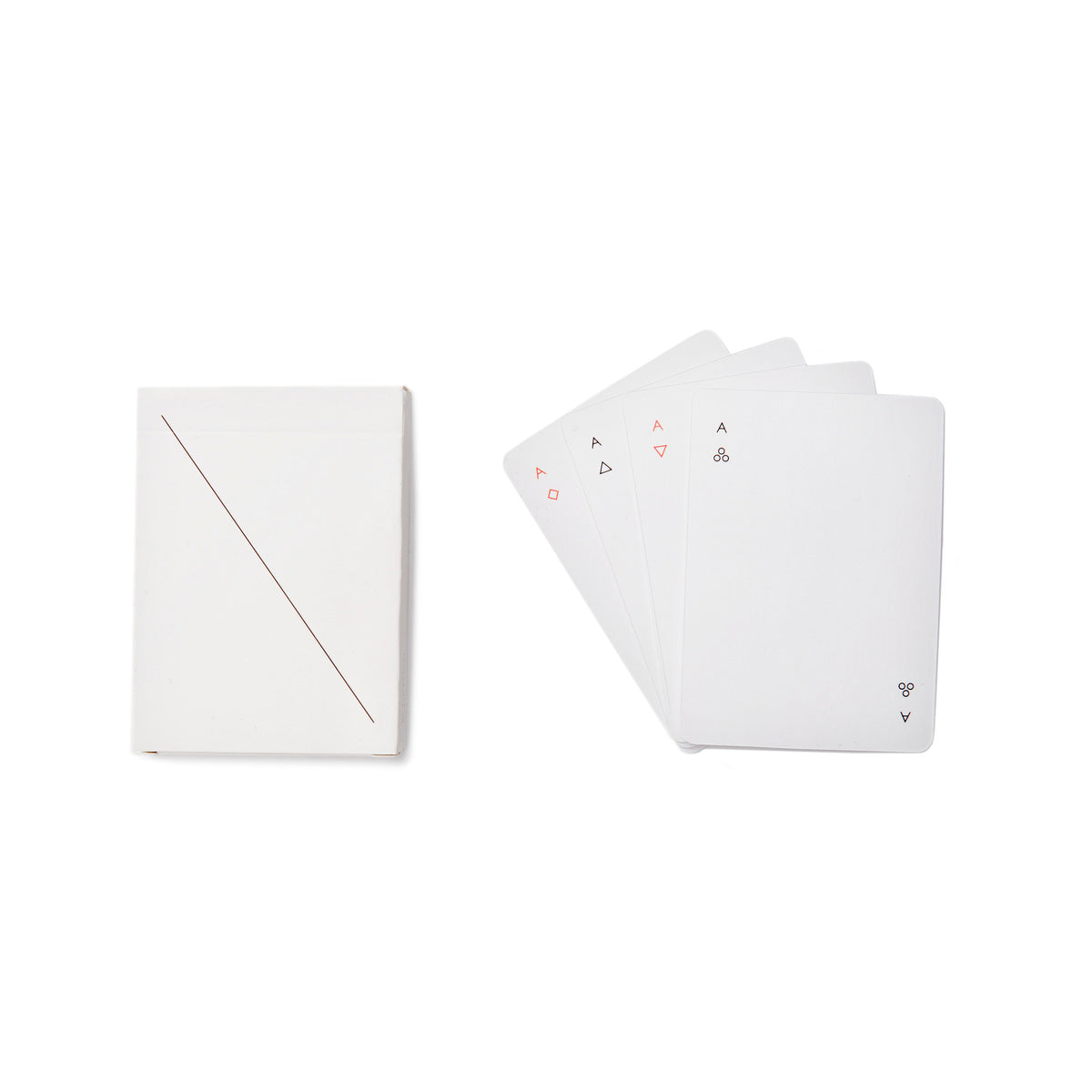 Minim Playing Cards White