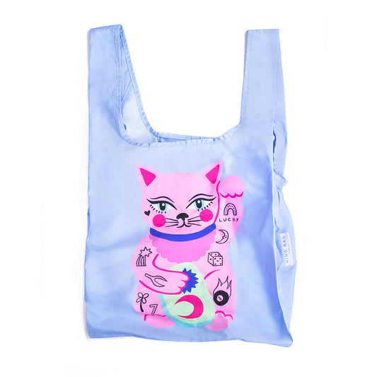 Reusable Bag Collab Amy Hastings Lucky Cat