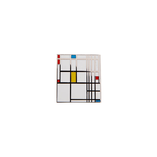 MoMA Enamel Pin Piet Mondrian