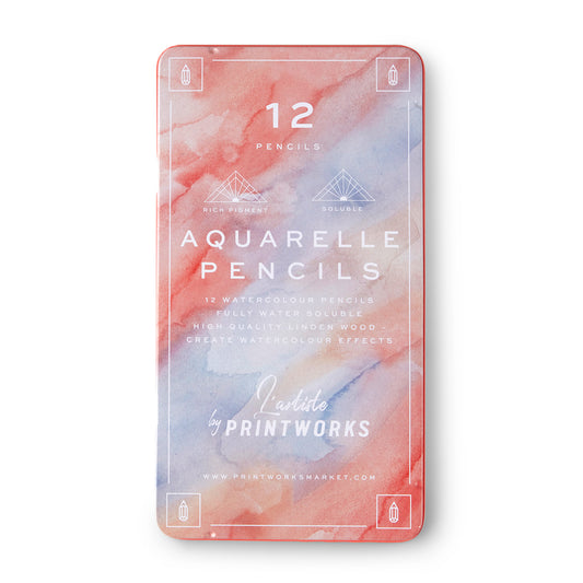 Colour Pencils (set of 12) - Aquarelle