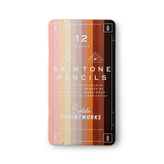Colour Pencils (set of 12) - Skin Tone
