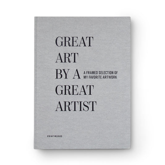 Frame Book Great Art - Grey