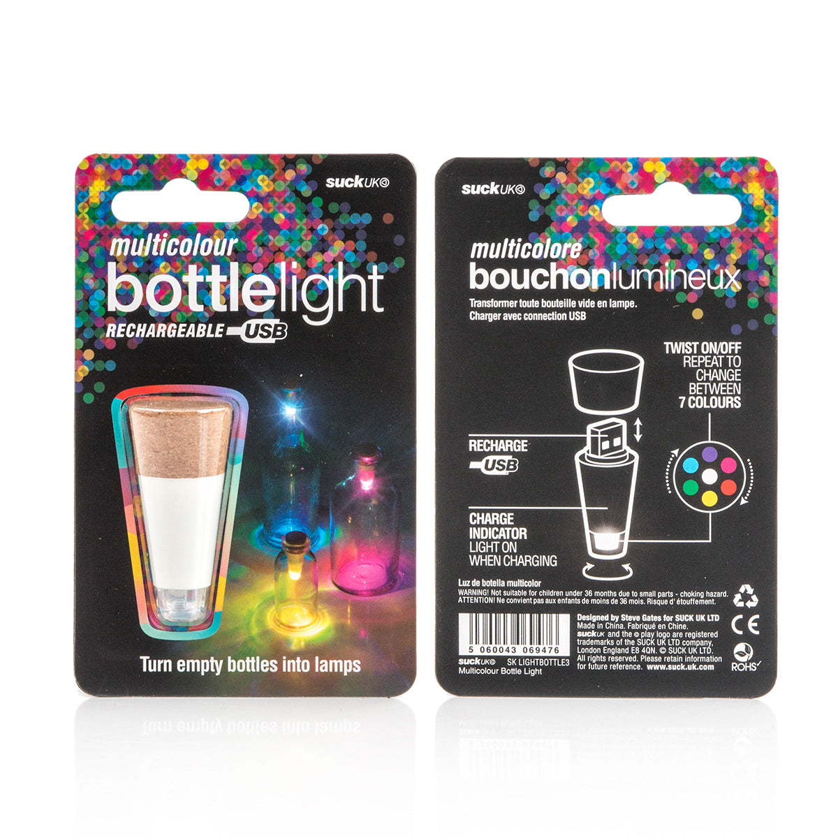 Bottle Light Multicolour