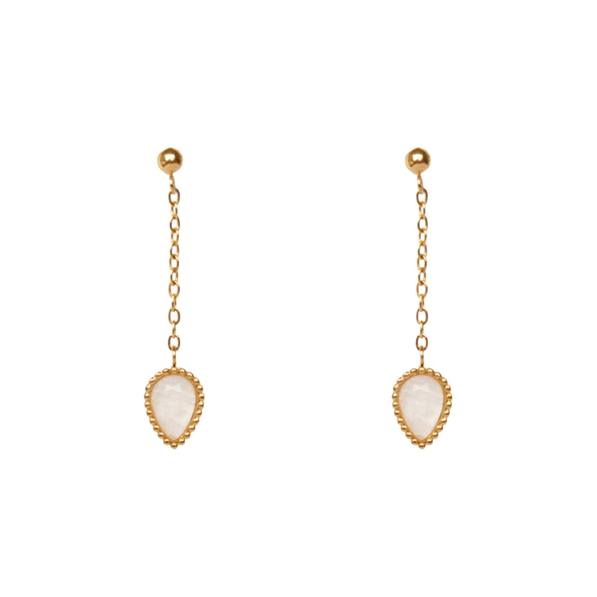 AEC Paris Earrings Hepa Moonstone